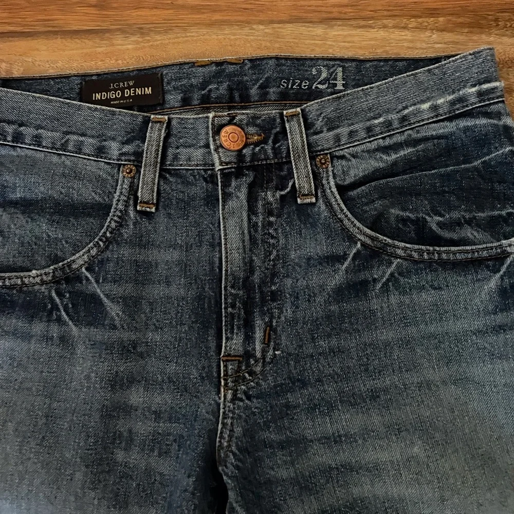 J. Crew Indigo Denim Jeans, Size 2 (24)